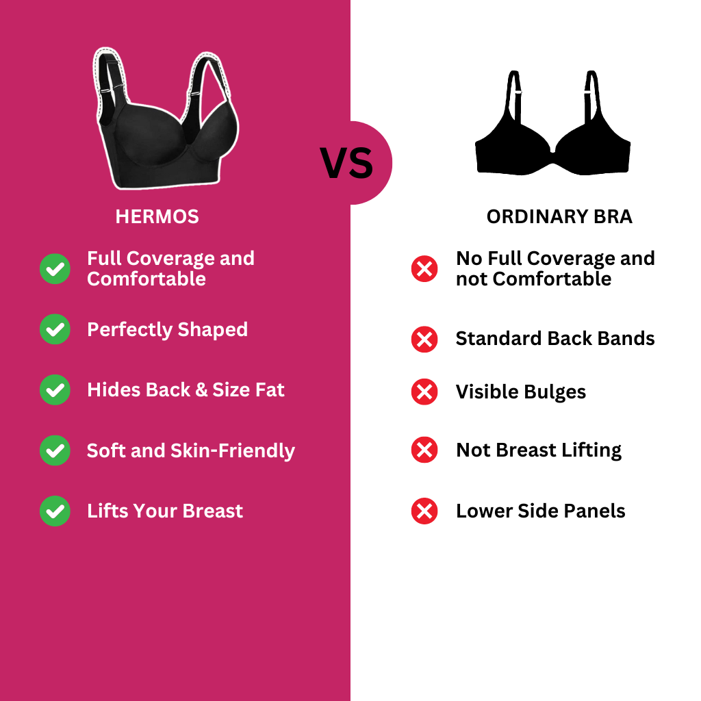 Hermos Full Back Bra Coverage